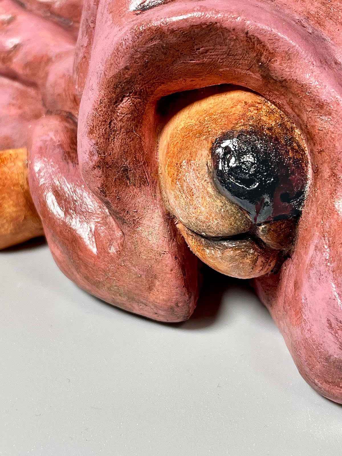 Detail of Primavera, from the Nature Shelter collection. Hand-made in Spain.