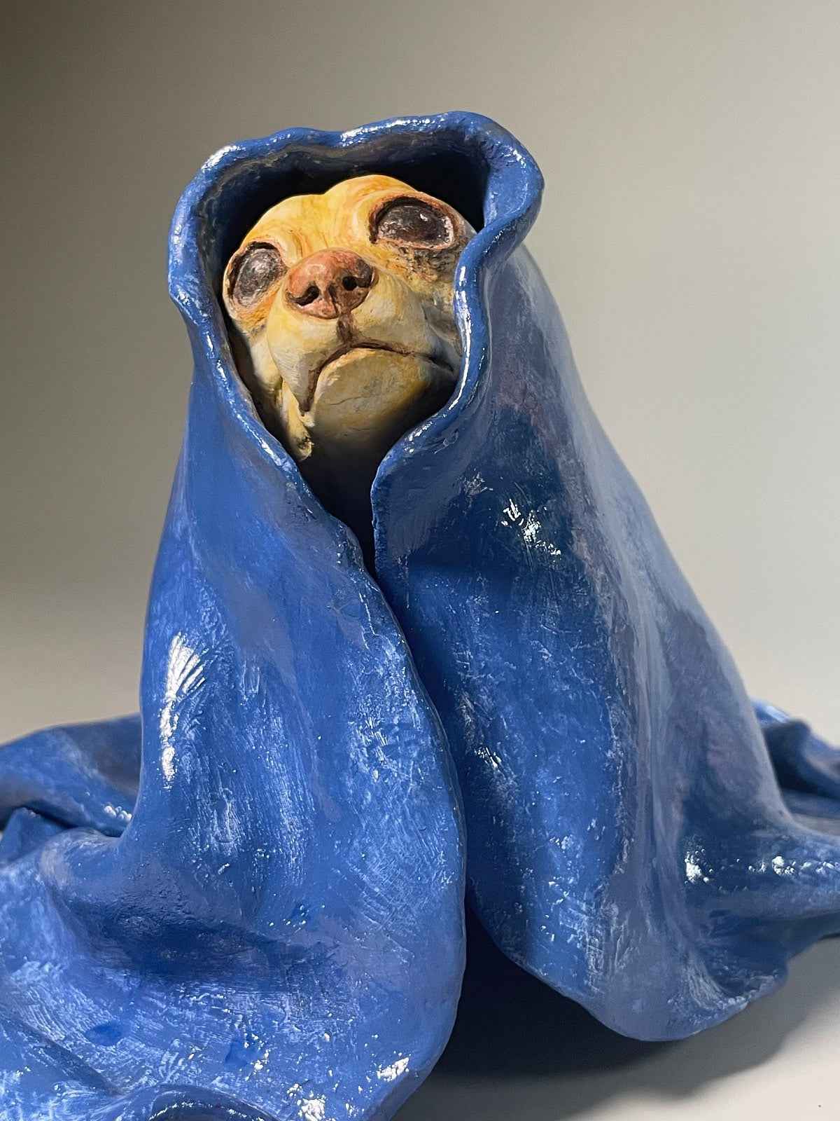 Bottom close-up of Madre Manta, from the Nature Shelter collection. Hand-made in Spain.