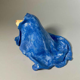 Top back view of Madre Manta, from the Nature Shelter collection. Hand-made in Spain.