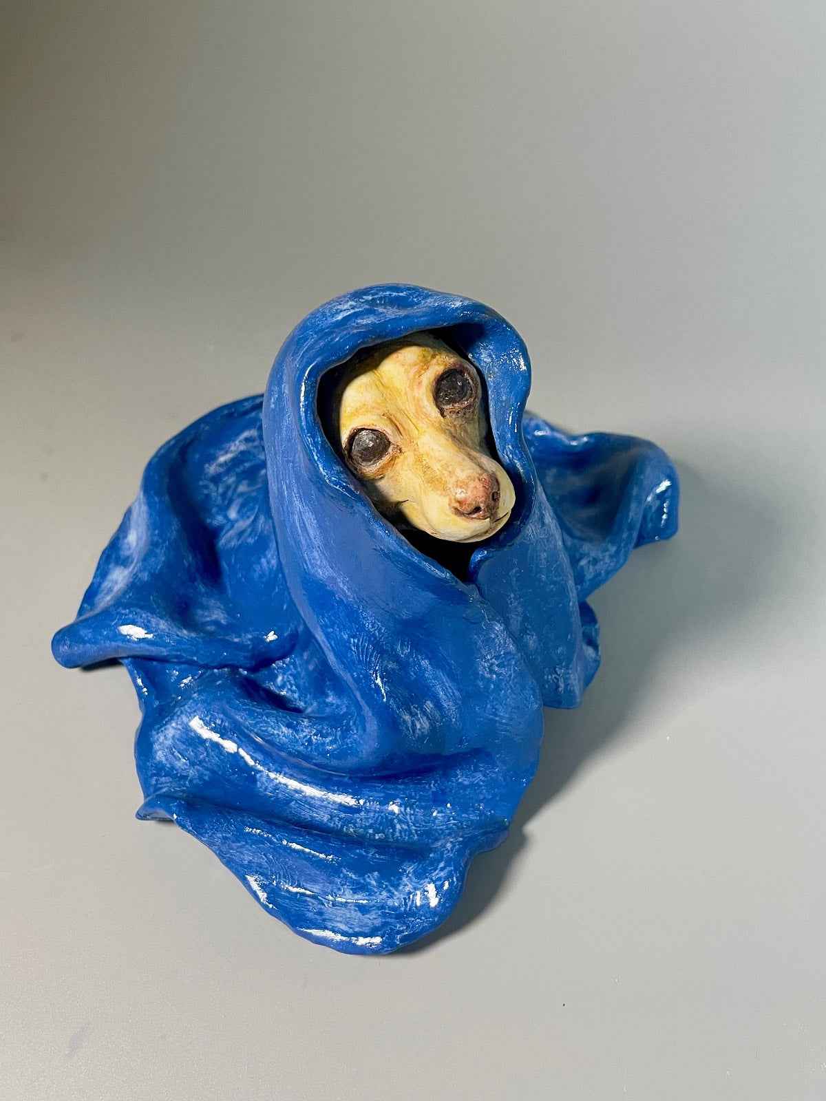 Top-front view of Madre Manta, from the Nature Shelter collection. Hand-made in Spain.