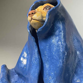 Bottom close-up of Madre Manta, from the Nature Shelter collection. Hand-made in Spain.