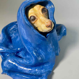 Top-front view of Madre Manta, from the Nature Shelter collection. Hand-made in Spain.