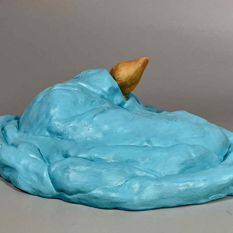 Back view of Presencia Paraíso, from the Nature Shelter collection. Hand-made in Spain.